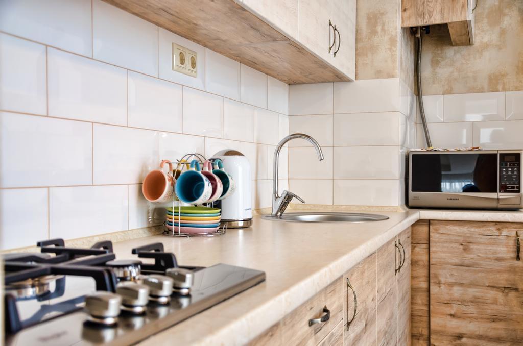 Leogrand Apartments Z Panoramoyu Lvova エクステリア 写真
