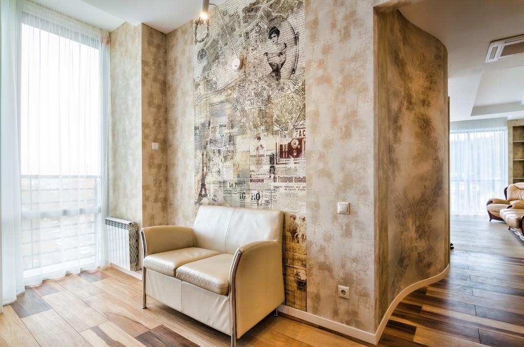 Leogrand Apartments Z Panoramoyu Lvova エクステリア 写真